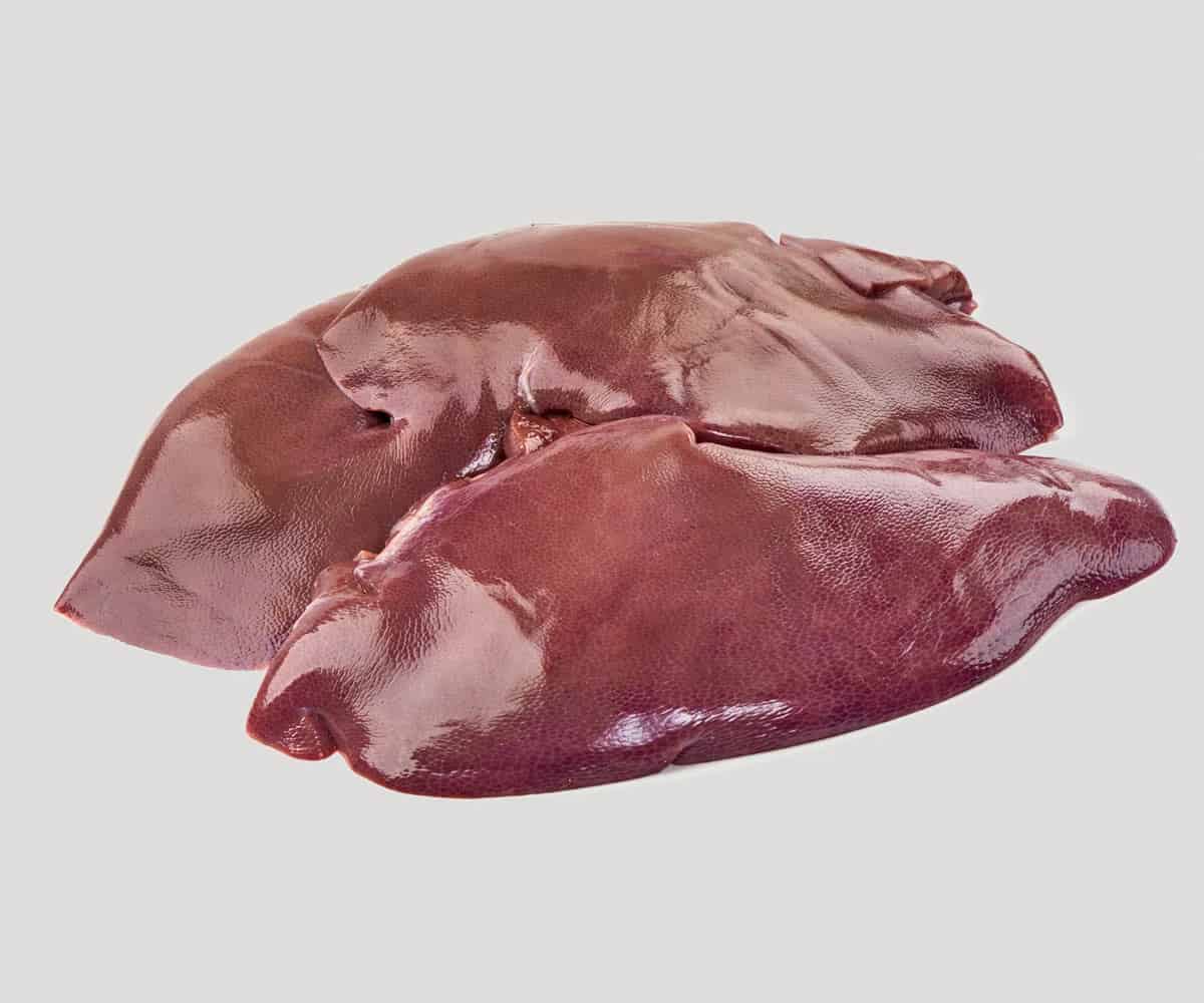 Raw Lamb Liver