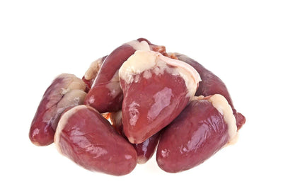 Raw Chicken Hearts